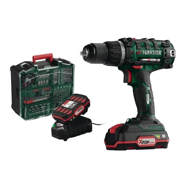 Trapano 20V con 2 Batterie Kit
